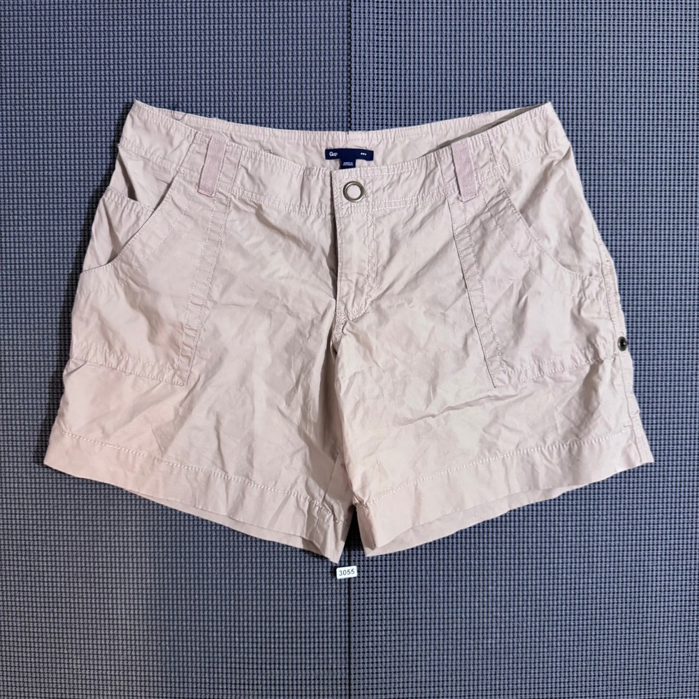 Gap Womens Khaki Tan Cargo Style Shorts Size 8